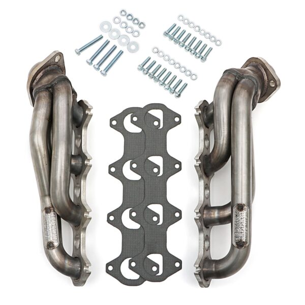 HEDMAN HEDDERS STAINLESS STEEL HEADERS; 1-1/2 IN. TUBE DIA.; STOCK COLL.; SHORTY DESIGN