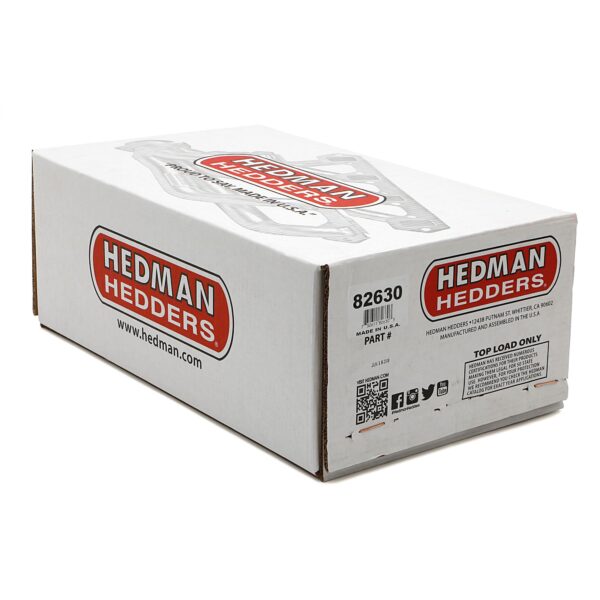 HEDMAN HEDDERS STAINLESS STEEL HEADERS; 1-1/2 IN. TUBE DIA.; STOCK COLL.; SHORTY DESIGN