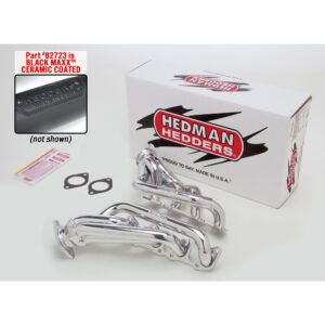 HEDMAN HEDDERS 11-14 FORD MUSTANG GT 5.0L HEADERS; 1-3/4 IN. TUBE; STOCK COLLECTOR- BLACK MAXX COATED 304 STAINLESS STEEL