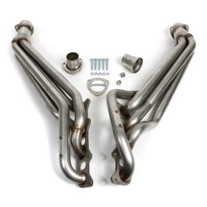 HEDMAN HEDDERS 11-17 FORD MUSTANG GT 5.0L HEADERS; 1-3/4 IN. LONG TUBE DESIGN; 3 IN. COLLECTOR; UNCOATED T304 STAINLESS STEEL