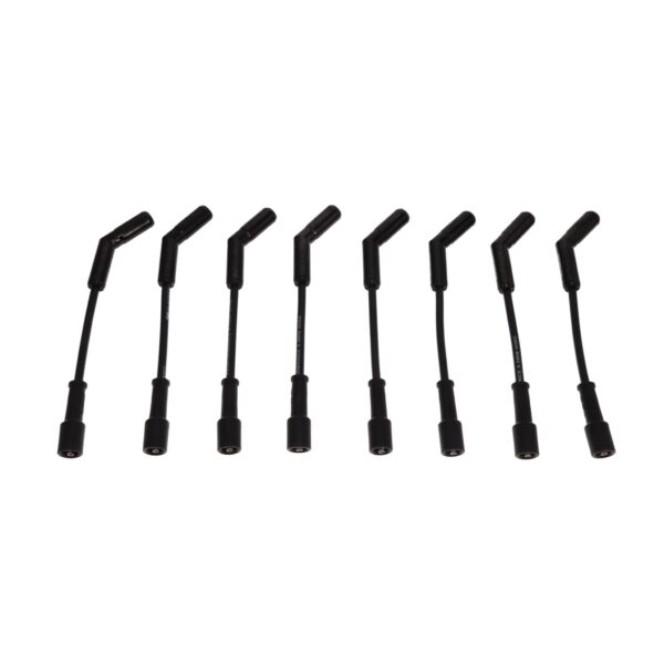 TSP Ford Godzilla 7.3L 8.5mm Black Ignition Wires with 135 Degree Black Ceramic Boots
