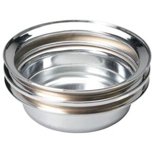 TRANS-DAPT PERFORMANCE PRODUCTS CRANKSHAFT PULLEY; 2 GROOVE; 1965-1966 FORD 289; O.E. WATER PUMP- CHROME