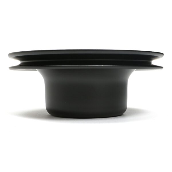 TRANS-DAPT PERFORMANCE PRODUCTS WATER PUMP PULLEY; 1 GROOVE; 1965-1966 FORD 289; O.E. WATER PUMP- ASPHALT BLACK POWDER COAT