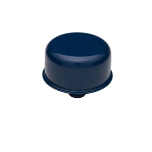 TRANS-DAPT PERFORMANCE PRODUCTS 3/4 IN. NECK PCV BREATHER CAP; 2-3/4 IN. OVERALL DIAMETER - FORD BLUE POWDER COATED