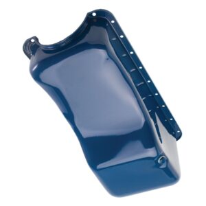 TRANS-DAPT PERFORMANCE PRODUCTS OEM-STYLE OIL PAN- 1968-78 FORD 429-460; PASSENGER CARS ONLY, NOT FOR TRUCKS OR MARINE USE; STOCK CAPACITY- FORD BLUE POWDER COATED