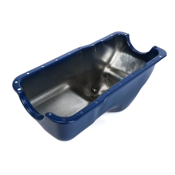 TRANS-DAPT PERFORMANCE PRODUCTS FORD 302 1980-96 TRUCK & VAN BLUE POWDER COATED OIL PAN
