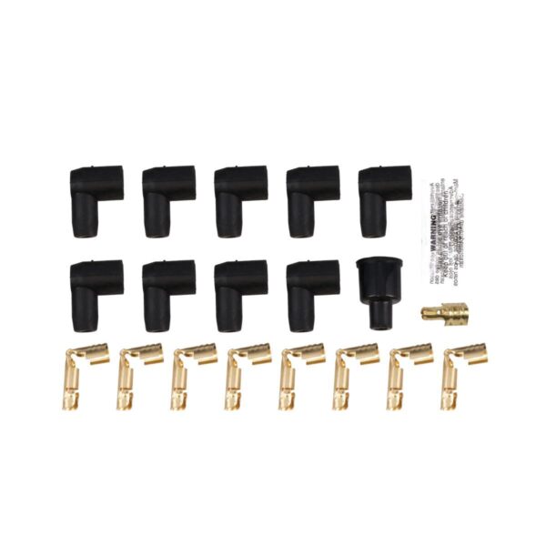 Spark Plug Wire Boot and Terminal Kit, Female Cap 90 Deg.