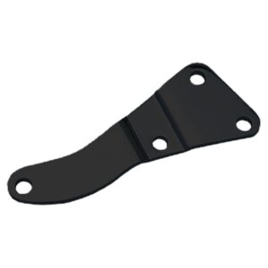 TRANS-DAPT PERFORMANCE PRODUCTS OEM STYLE ALTERNATOR BRACKET (BOTTOM); 1969-86 CHEVROLET 396-454; LONG WATER PUMP-ASPHALT BLACK