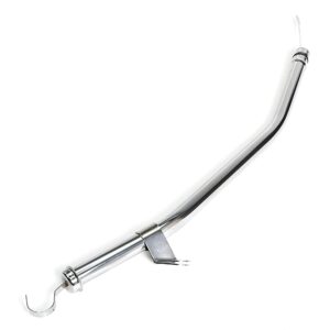 TRANS-DAPT PERFORMANCE PRODUCTS CHROME OEM REPLACEMENT 21.50 IN. TRANSMISSION DIPSTICK; FORD C4