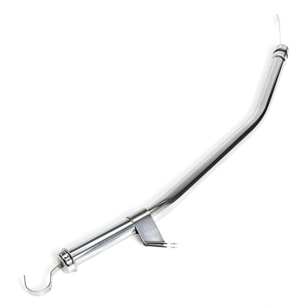 TRANS-DAPT PERFORMANCE PRODUCTS CHROME OEM REPLACEMENT 21.50 IN. TRANSMISSION DIPSTICK; FORD C4