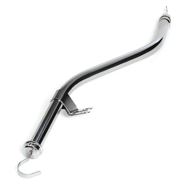 TRANS-DAPT PERFORMANCE PRODUCTS CHROME OEM REPLACEMENT 20.25 IN. TRANSMISSION DIPSTICK; FORD C6