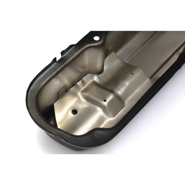 TRANS-DAPT PERFORMANCE PRODUCTS SB MOPAR ASPHALT BLACK POWDER COATED VALVE COVERS