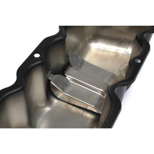 TRANS-DAPT PERFORMANCE PRODUCTS JEEP/AMC 6CYL ASPHALT BLACK POWDER COATED VALVE COVERS