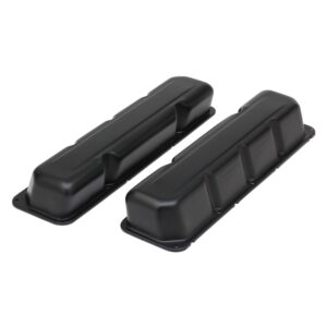 TRANS-DAPT PERFORMANCE PRODUCTS AMC 304-401 ASPHALT BLACK POWDER COATED VALVE COVERS
