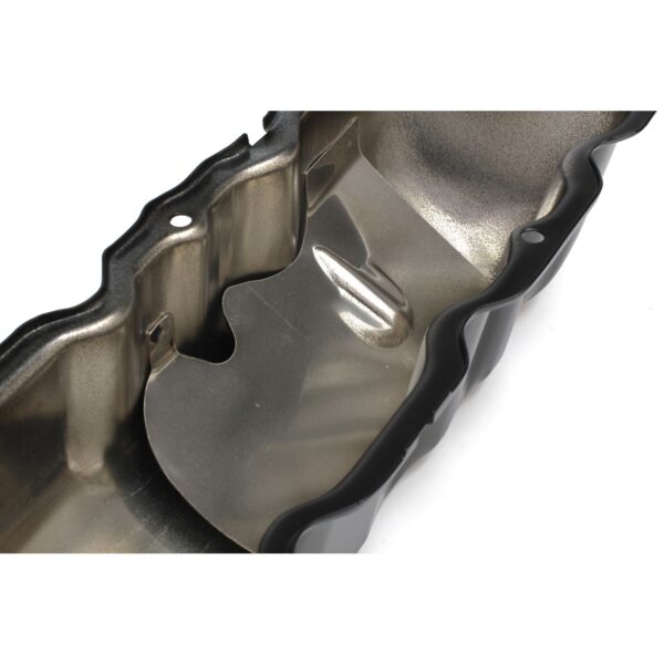 TRANS-DAPT PERFORMANCE PRODUCTS FORD 6CYL 144-250 ASPHALT BLACK POWDER COATED VALVE COVER