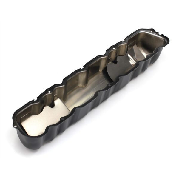 TRANS-DAPT PERFORMANCE PRODUCTS FORD 6CYL 144-250 ASPHALT BLACK POWDER COATED VALVE COVER