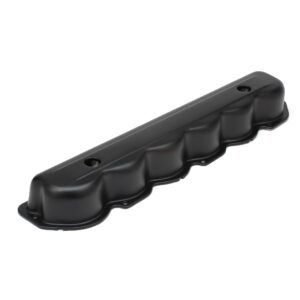 TRANS-DAPT PERFORMANCE PRODUCTS FORD 6CYL 240-300 ASPHALT BLACK POWDER COATED VALVE COVER