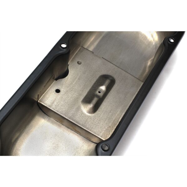 TRANS-DAPT PERFORMANCE PRODUCTS FORD 3.8L V6 ASPHALT BLACK POWDER COATED VALVE COVERS