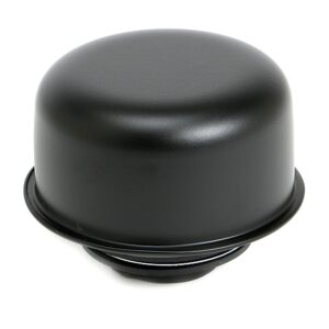 TRANS-DAPT PERFORMANCE PRODUCTS TWIST-IN STYLE BREATHER CAP; 2-3/4 IN. DIAMETER- ASPHALT BLACK POWDER COATED