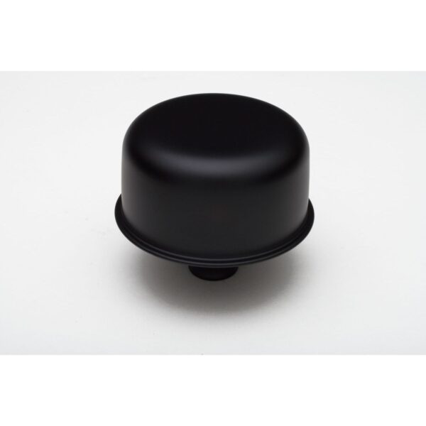 TRANS-DAPT PERFORMANCE PRODUCTS 3/4 IN. NECK PCV BREATHER CAP; 2-3/4 IN. OVERALL DIAMETER - ASPHALT BLACK POWDER COATED