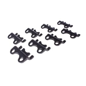 Hardened Steel Raised Guideplate Set for SBC for 5/16 Pushrod and 7/16 Stud