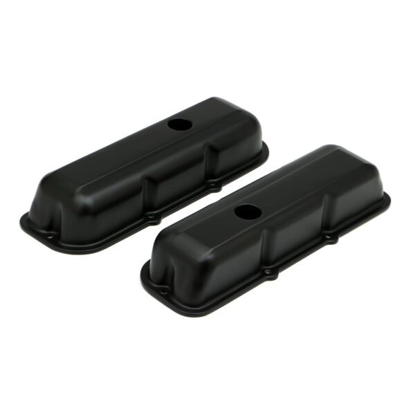 TRANS-DAPT PERFORMANCE PRODUCTS GM 2.8L V6 ASPHALT BLACK POWDER COATED VALVE COVERS