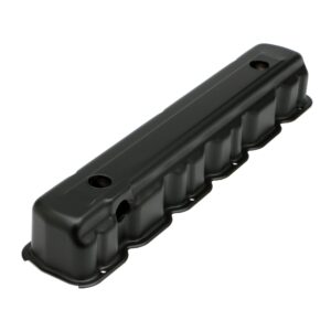 TRANS-DAPT PERFORMANCE PRODUCTS GM 194-292 I6 ASPHALT BLACK POWDER COATED VALVE COVER