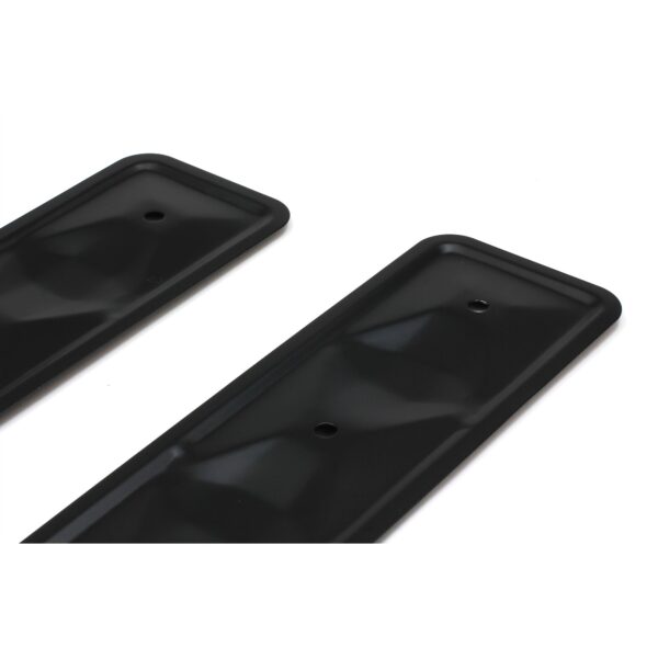 TRANS-DAPT PERFORMANCE PRODUCTS GM 194-250 (NOT FOR 292 ENGINE) I6 ASPHALT BLACK POWDER COATED SIDE PLATES