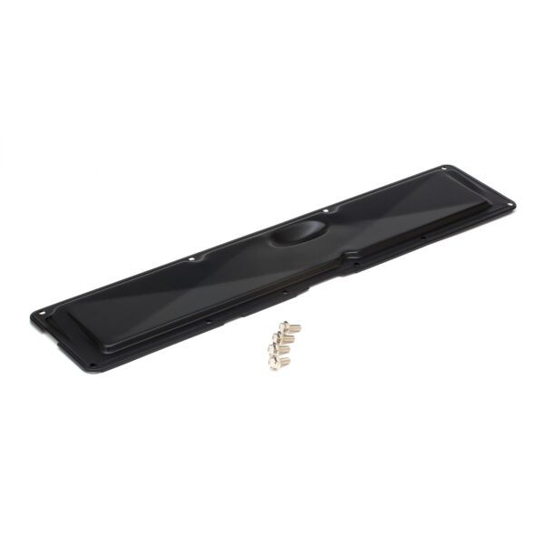 TRANS-DAPT PERFORMANCE PRODUCTS GM 50-62 235 I6 ASPHALT BLACK POWDER COATED SIDE PLATE