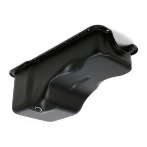 TRANS-DAPT PERFORMANCE PRODUCTS SB FORD ASPHALT BLACK POWDER COATED OIL PAN