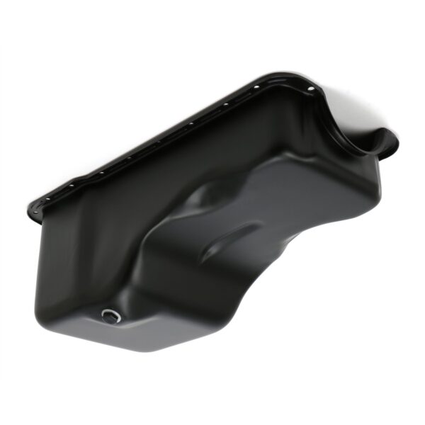 TRANS-DAPT PERFORMANCE PRODUCTS SB FORD ASPHALT BLACK POWDER COATED OIL PAN
