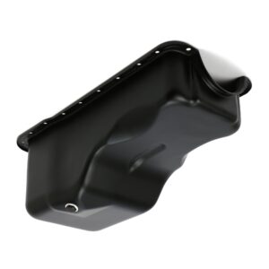 TRANS-DAPT PERFORMANCE PRODUCTS FORD 351W ASPHALT BLACK POWDER COATED OIL PAN