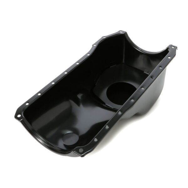 TRANS-DAPT PERFORMANCE PRODUCTS FORD 351C ASPHALT BLACK POWDER COATED OIL PAN