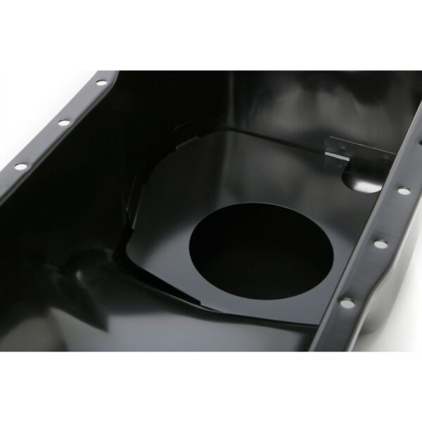 TRANS-DAPT PERFORMANCE PRODUCTS FORD 351C ASPHALT BLACK POWDER COATED OIL PAN