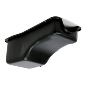 TRANS-DAPT PERFORMANCE PRODUCTS OEM-STYLE OIL PAN- 1968-78 FORD 429-460; PASSENGER CARS ONLY, NOT FOR TRUCKS OR MARINE USE; STOCK CAPACITY- BLACK POWDER-COATED