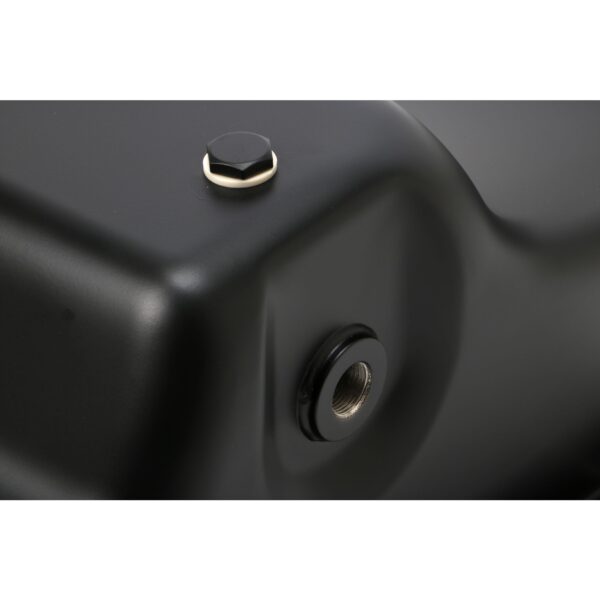 TRANS-DAPT PERFORMANCE PRODUCTS 83-93 MUSTANG ASPHALT BLACK POWDER COATED OIL PAN