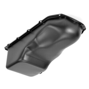 TRANS-DAPT PERFORMANCE PRODUCTS PONTIAC ASPHALT BLACK POWDER COATED OIL PAN