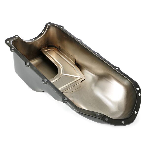 TRANS-DAPT PERFORMANCE PRODUCTS PONTIAC ASPHALT BLACK POWDER COATED OIL PAN