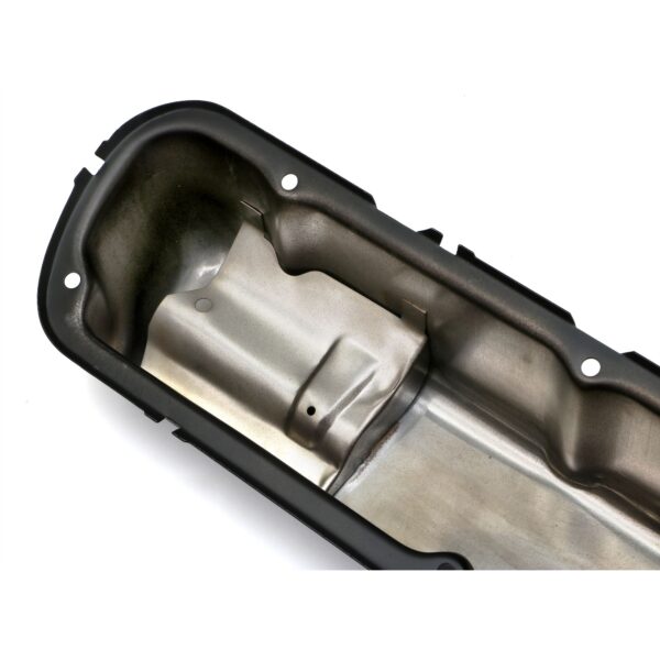 TRANS-DAPT PERFORMANCE PRODUCTS SB FORD ASPHALT BLACK POWDER COATED VALVE COVERS