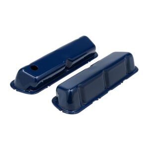 TRANS-DAPT PERFORMANCE PRODUCTS FORD 5.0L FORD BLUE POWDER COATED VALVE COVERS