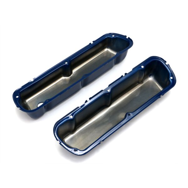 TRANS-DAPT PERFORMANCE PRODUCTS FORD 5.0L FORD BLUE POWDER COATED VALVE COVERS