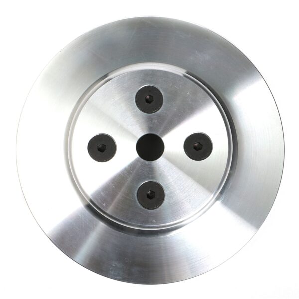 TRANS-DAPT PERFORMANCE PRODUCTS WATER PUMP PULLEY ALUMINUM BB CHEVY LWP MACHINED FINISH