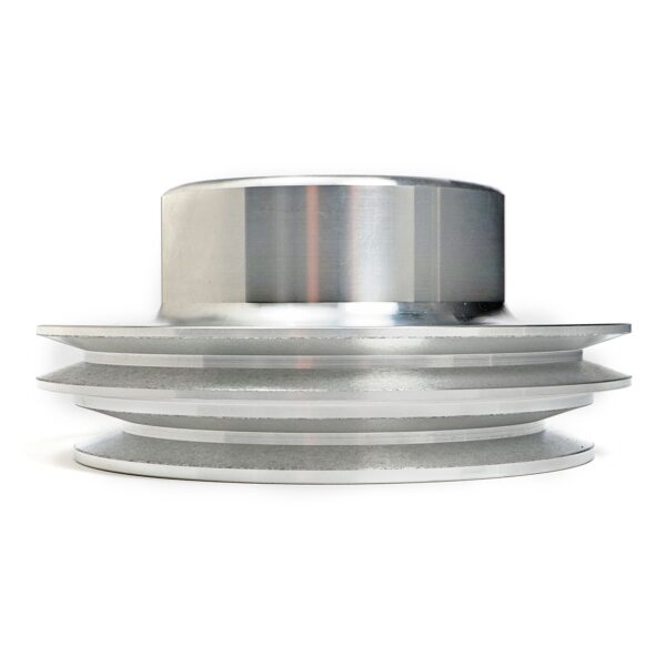TRANS-DAPT PERFORMANCE PRODUCTS WATER PUMP PULLEY ALUMINUM BB CHEVY LWP MACHINED FINISH