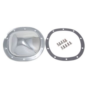 TRANS-DAPT PERFORMANCE PRODUCTS CHEVY CAMARO AND S10 (10 BOLT), COMPLETE CHROME DIFFERENTIAL COVER KIT