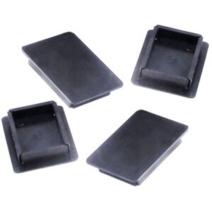 TRANS-DAPT PERFORMANCE PRODUCTS STAKE HOLE COVERS; 1-3/8 IN. X 2 IN. STAKE HOLES; 1988-99 CHEVY/GMC PICKUP TRUCKS- 4 PACK