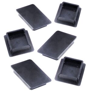 TRANS-DAPT PERFORMANCE PRODUCTS STAKE HOLE COVERS; 1-3/8 IN. X 2 IN. STAKE HOLES; 1988-99 CHEVY/GMC PICKUP TRUCKS- 6 PACK