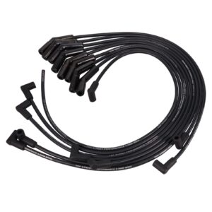 Chevy Big Block Wires; 8.5mm Black; 135 Deg. Black Ceramic Plug Boots