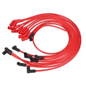 Chevy Small Block Wires; 8.5mm Red; 135 Deg. Plug Boots