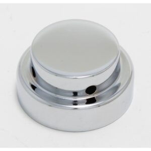 TRANS-DAPT PERFORMANCE PRODUCTS WATER RESERVOIR CAP COVER; 1988-99 CHEVY/GMC PICK-UPS AND CARS- CHROME