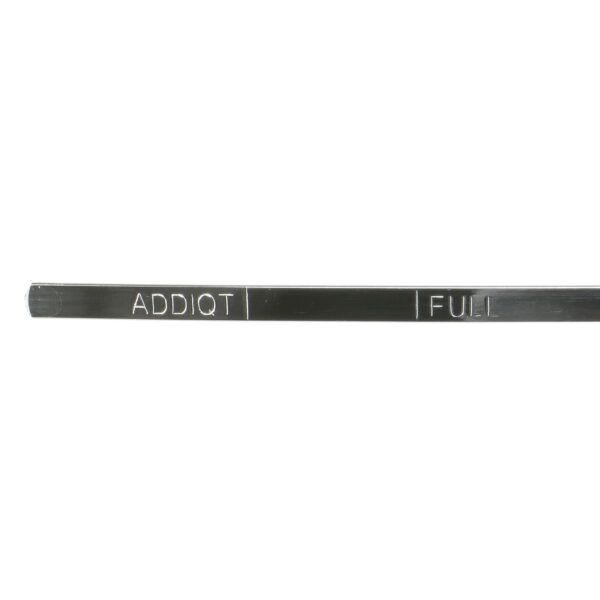 TRANS-DAPT PERFORMANCE PRODUCTS ALUMINUM HANDLE OIL PAN DIPSTICK WITH CHROME TUBE AND 19 IN. LONG DIPSTICK- 1995-79 CHEVY SB 283-350